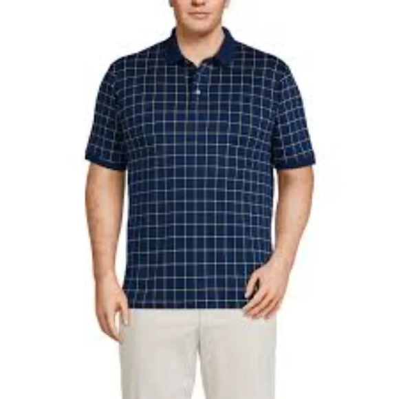 IZOD Men's Big & Tall Short Sleeve Super Soft Polo Shirt Size XXL - Picture 1 of 4